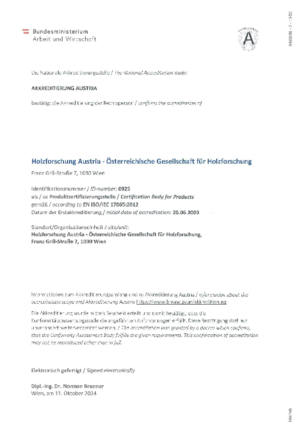 Dokument zur Zertifizierungsstelle.