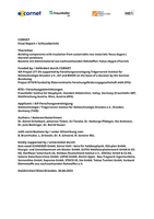 Cover of the final report ThermNat.