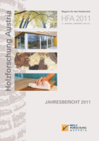 Cover of the annual report of Holzforschung Austria 2011.