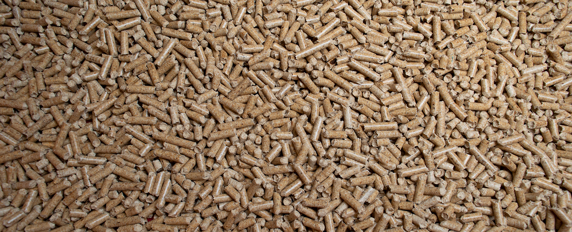 Pelletshaufen.